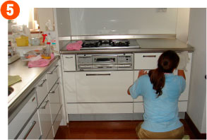 トイレ掃除写真１